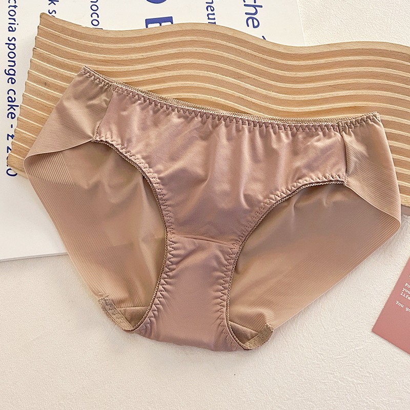 3Pack Lot Sexy Womens Sheer Satin Panties Brief Ladies Underwear Lingerie Bikini