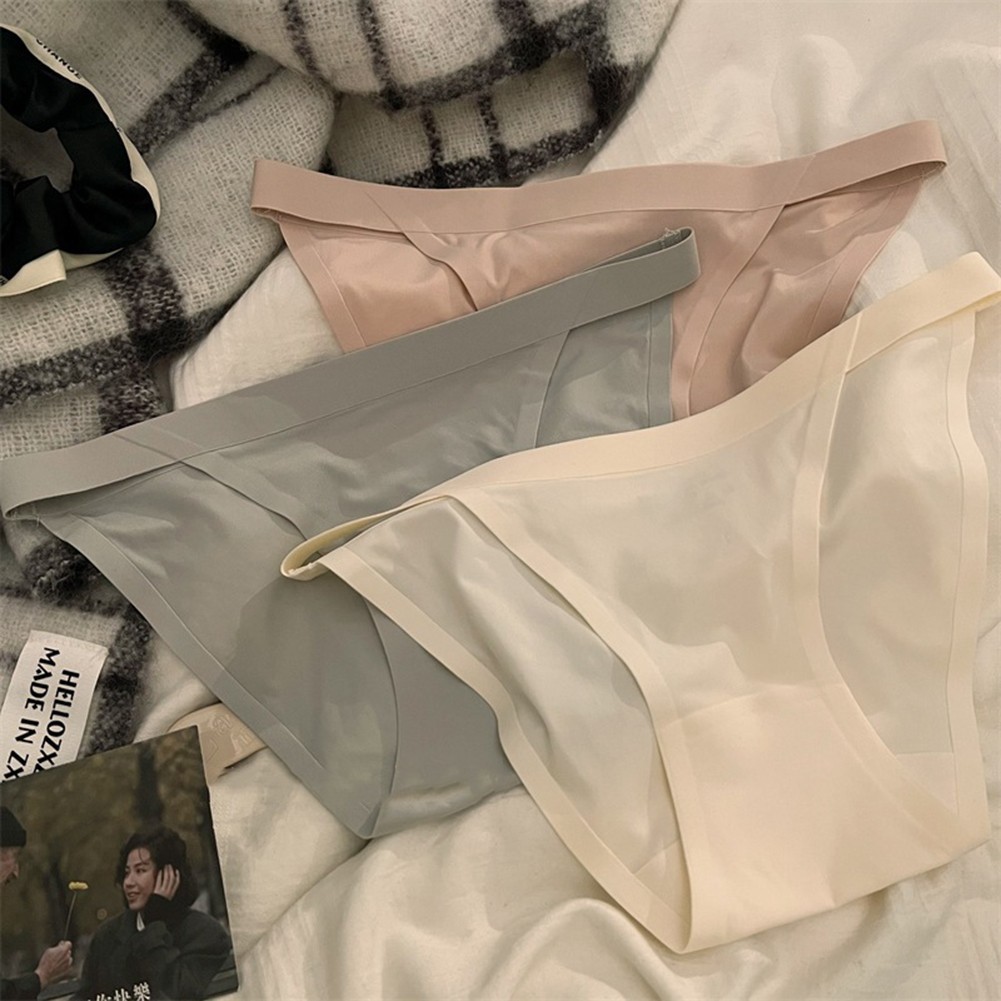 Comfortable Design For Home Use Ice Silk Underwear M-XL Underwear Brand New Item