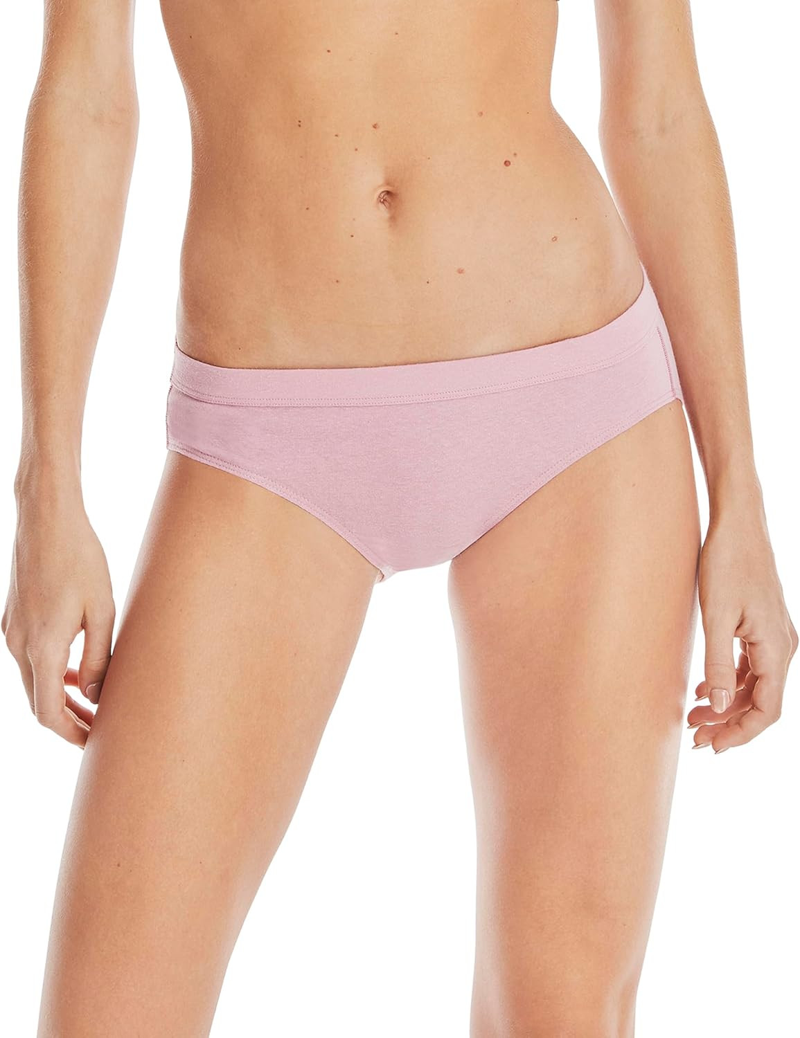 Women’S Organic Cotton Panties Pack, Comfortsoft Underwear, 6-Pack (Colors May V
