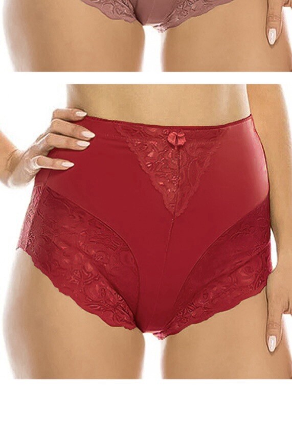 2 ,4 or 6 High Waisted Briefs Tummy Control Girdles Lace Shaper Panties 31 S-5XL