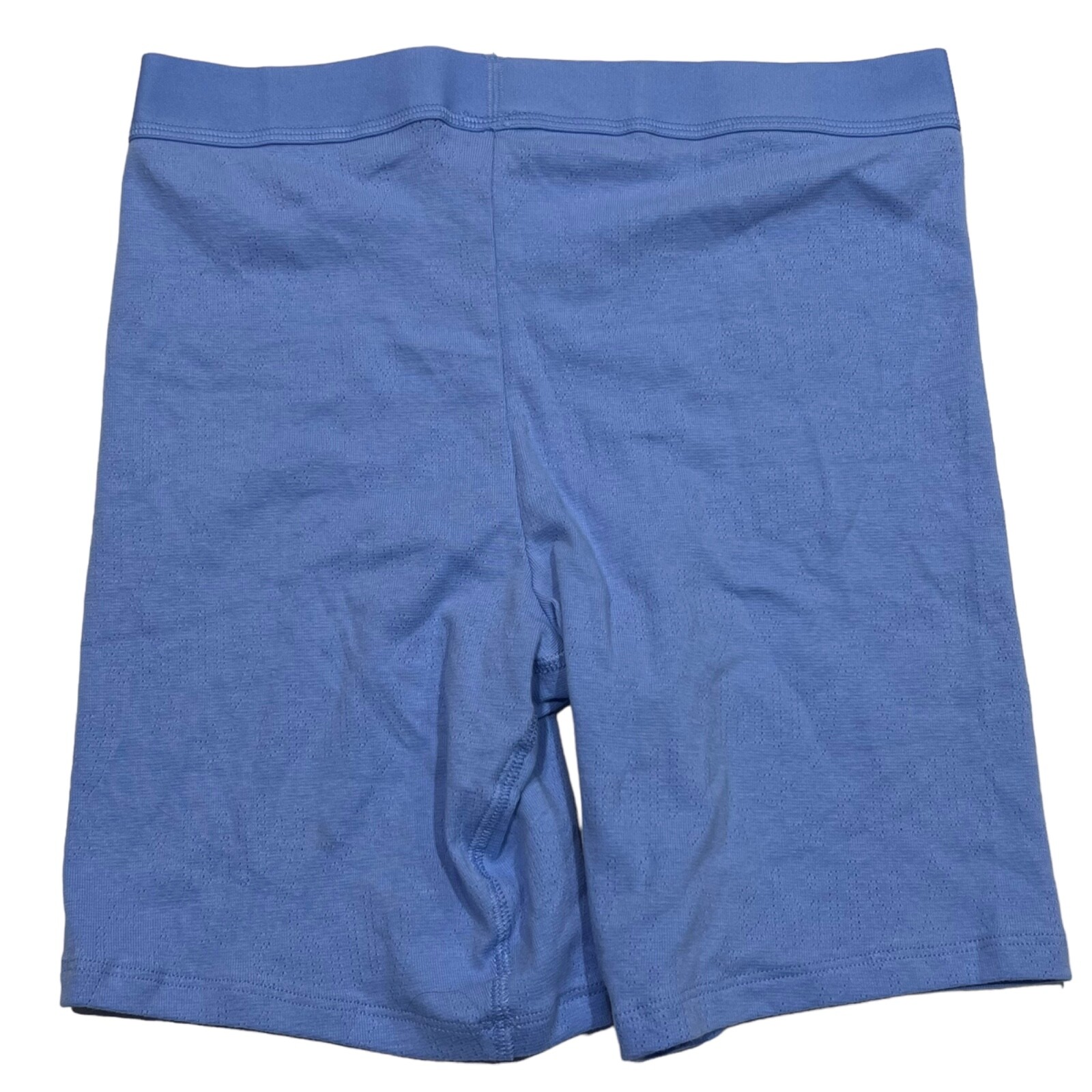 NWT AERIE Boyshort Pantie Sz S-M Blue Cotton Jersey