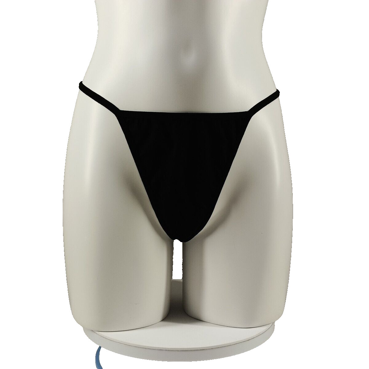 NWT SHEIN Women Sexy Panty Thong Size M(8-10) Black Knit