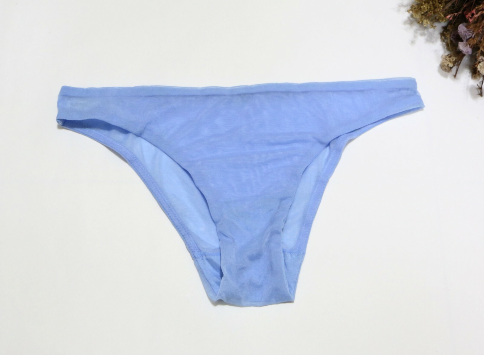 4 Pack Women Sexy Briefs Solid Mesh High Cut underwear Bikini Panties S-M-L-XL