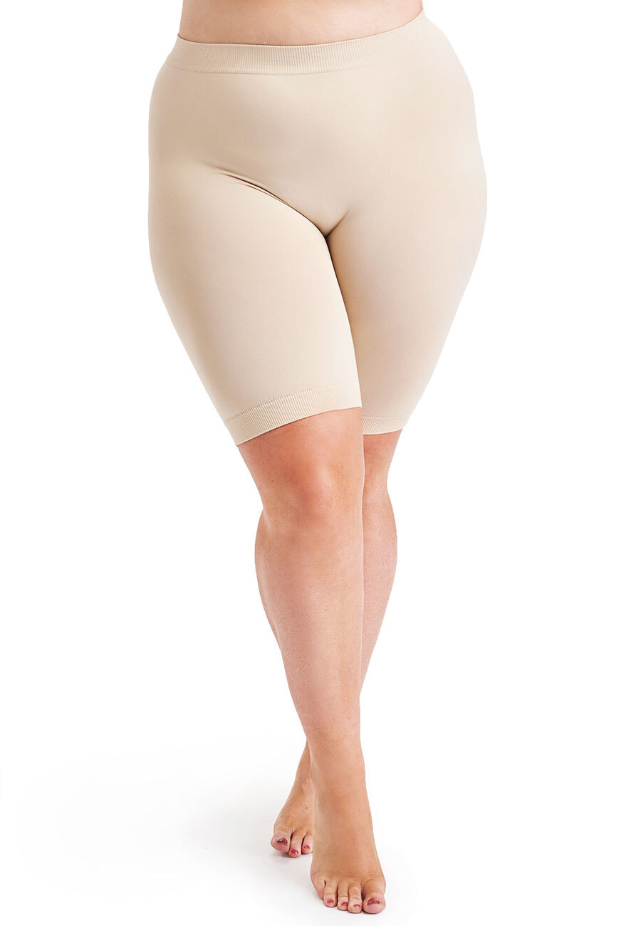 Large Plus Size Long Leg Anti Chafing Slip Shorts Knickers Chafed Thighs XXXL UK