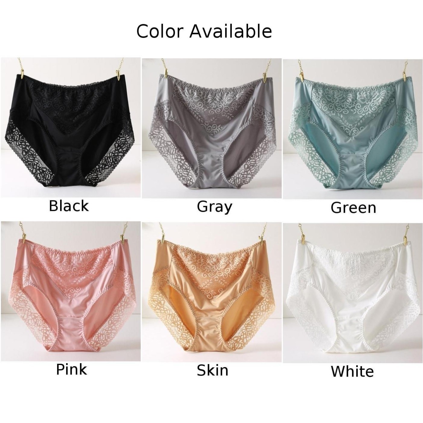 Underwear Womens Briefs Daily Comfortable High Waist Knickers Seamless