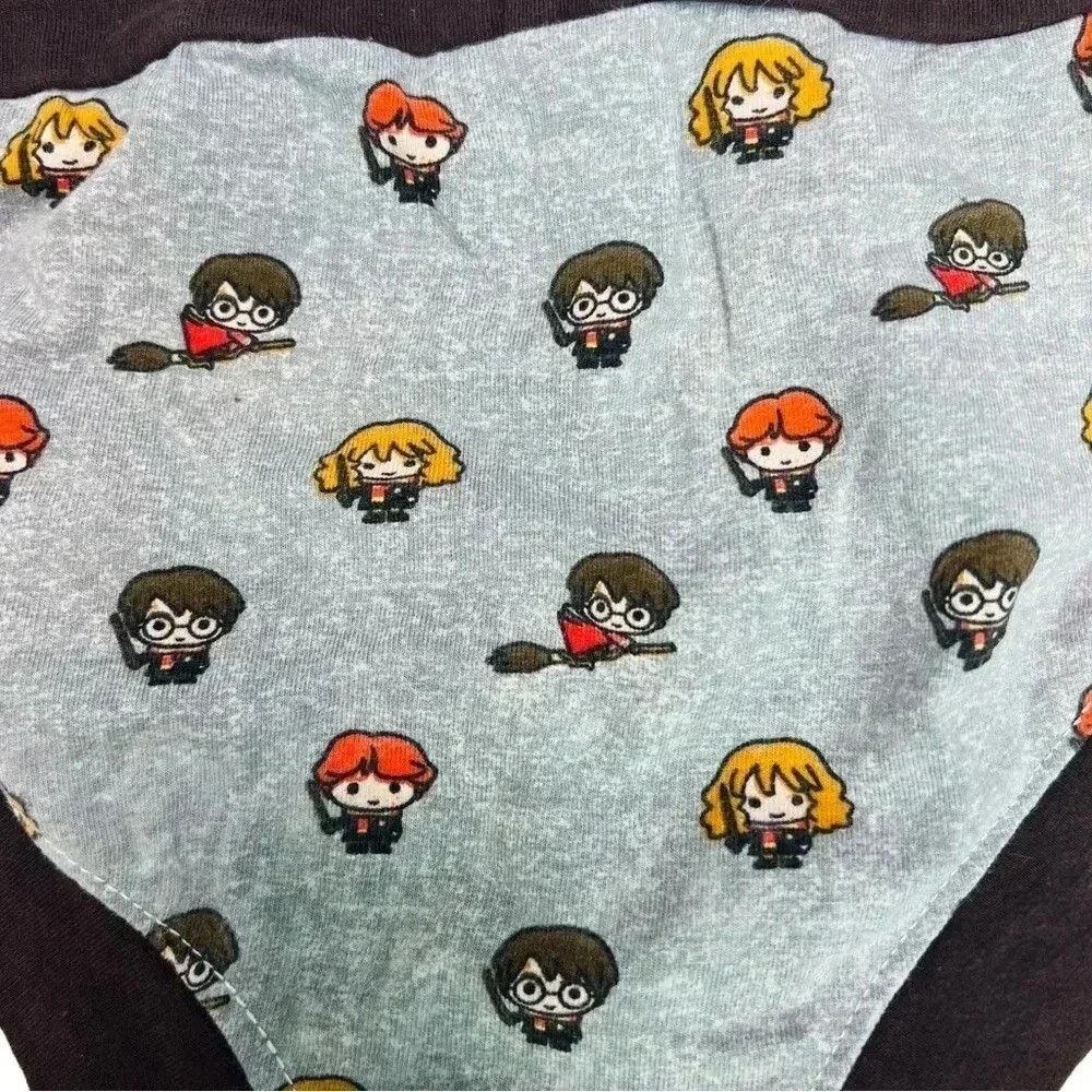 Handmade Harry Potter Undie Briefs | Organic Cotton Underwear | XS