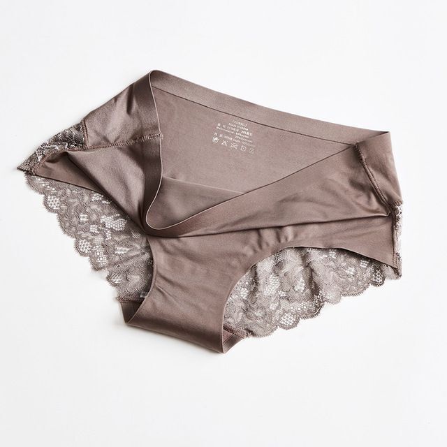 Plus Size Panty – M-4XL 6Solid Color Cotton Panties Sexy Women Briefs Underwear
