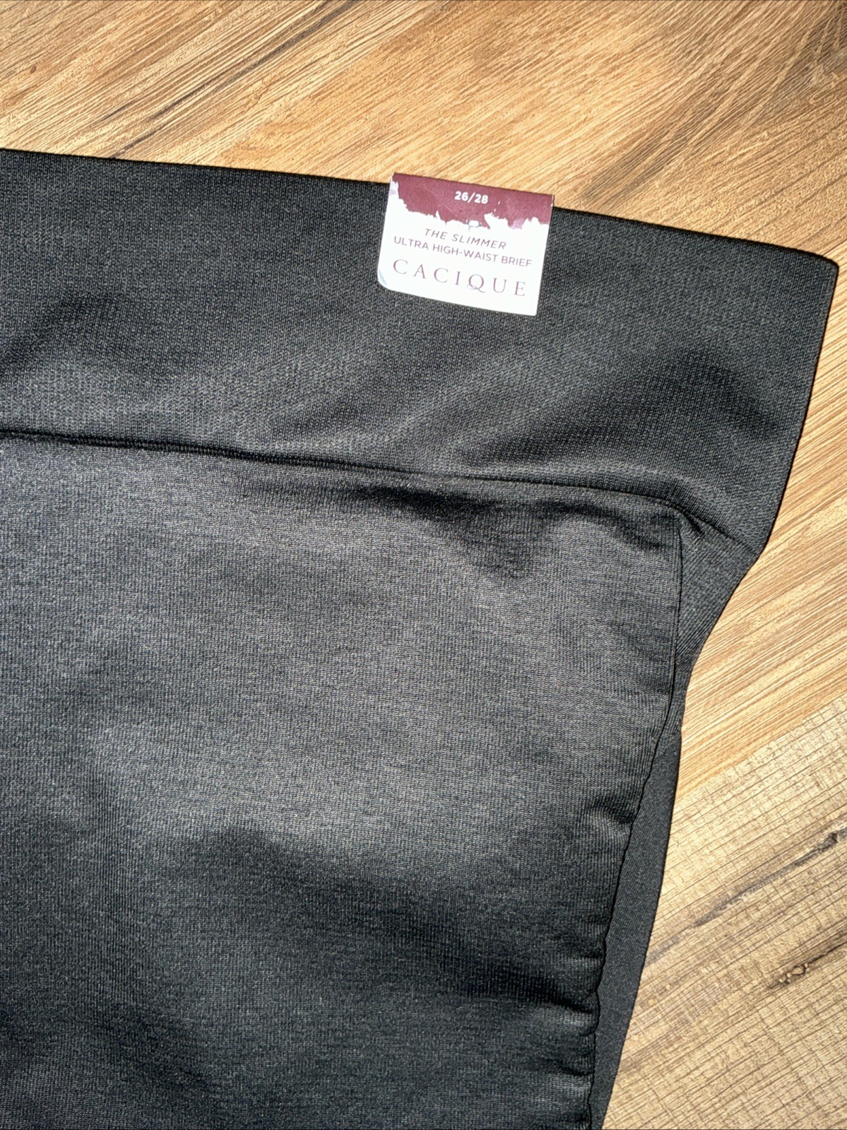 Cacique~New With Tags~Black Level 2 Shaping Ultra High-Waist Brief~Size 26-28W
