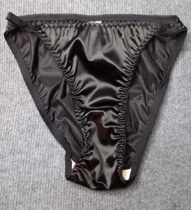 Women’s soft silky feel glossy tanga style panties various colours sissy CD TV