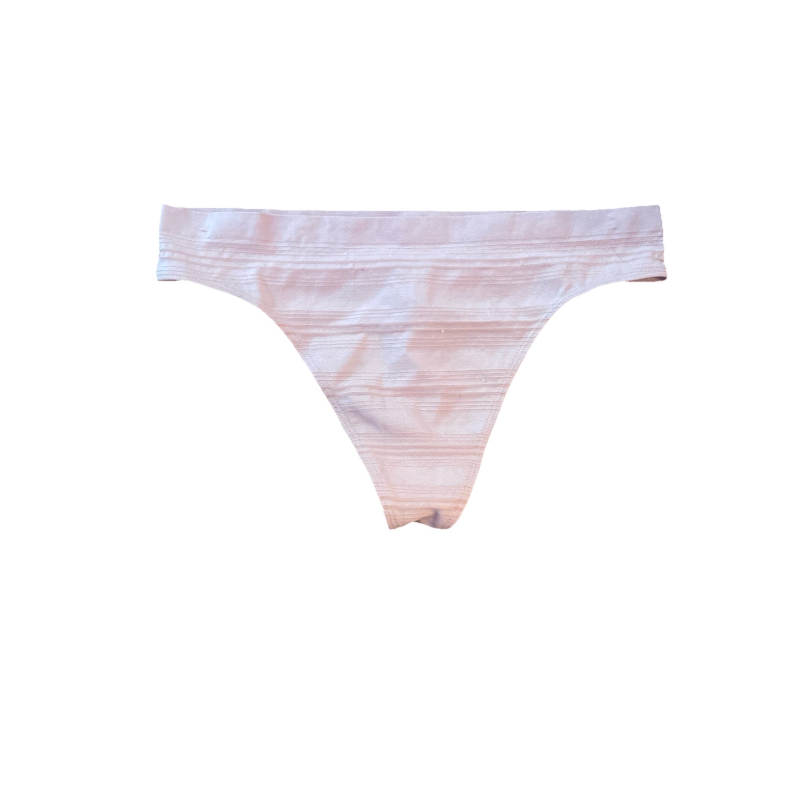 JOYSPUN WOMENS PEACH SEAMLESS THONG SIZE LARGE (12-14) NWT FREE SHIPPING
