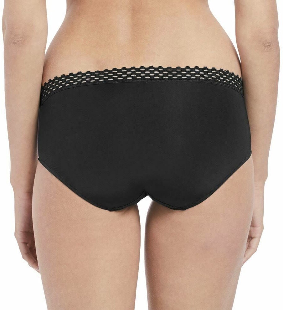 B.Tempt’d Brief Tied In Dots S 10 12 Black Bikini Hipster Knickers 978238 Wacoal