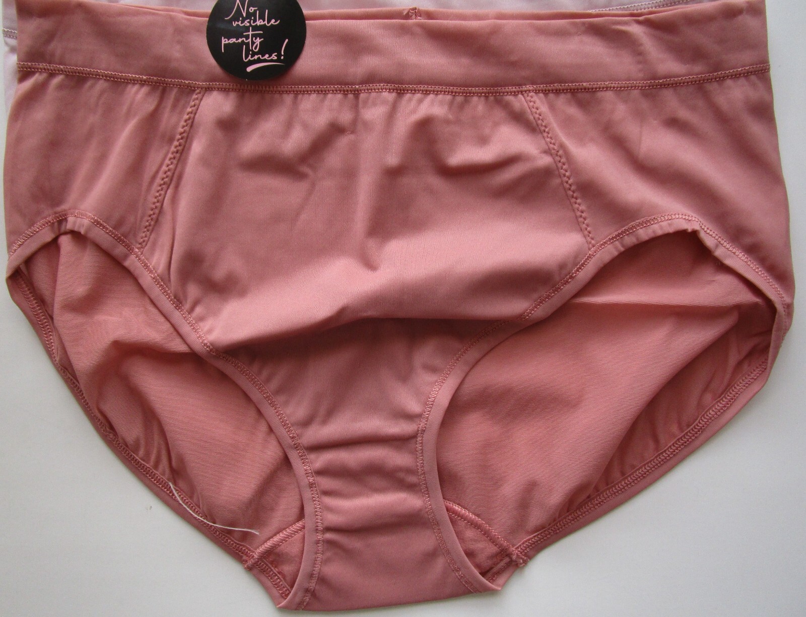Bali One Smooth U Ultra Light Hi-Cut Pantie 3 Pack Style DFMEH3 Size 2XL 9 NWT