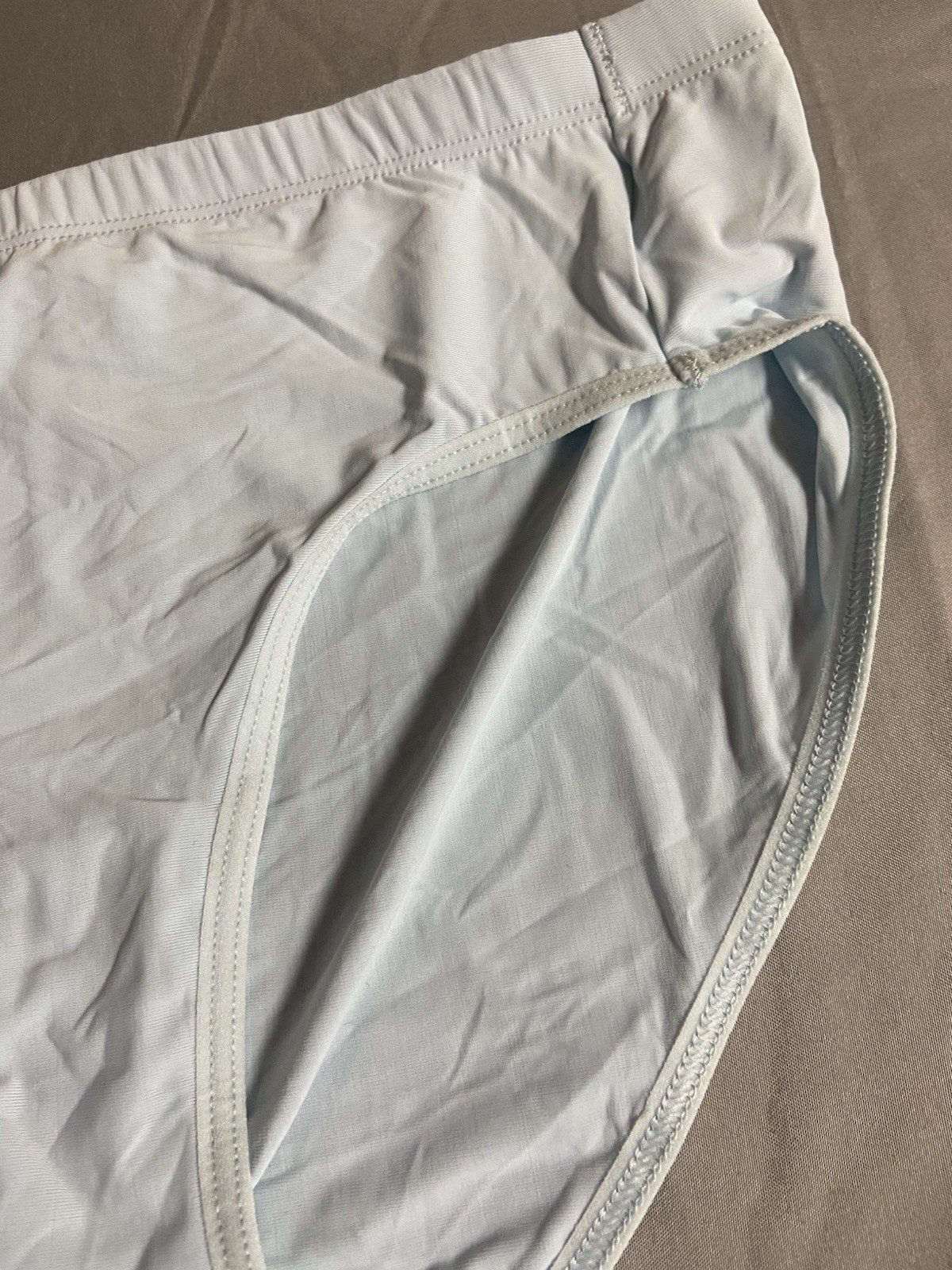 Vanity Fair Baby Blue Bikini Underwear, Size 6 Rare Sample