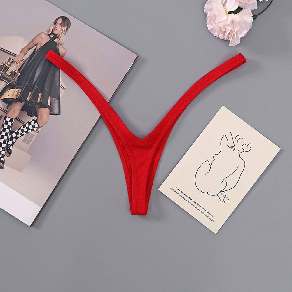 Innovative Design Women’s Breathable Low Waist Thong Made of Soft Material