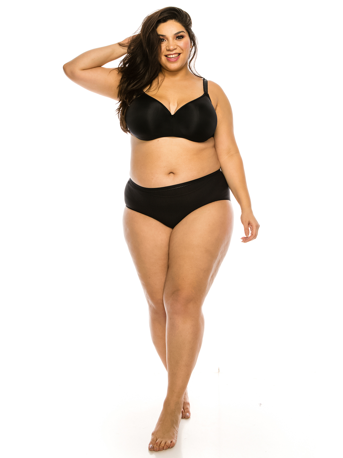 B2BODY Seamless Panties for Women Super Breathable Briefs XS-3X Plus Size 4 Pack