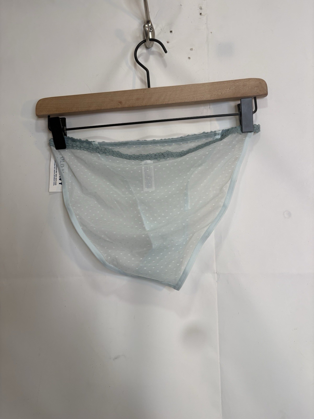 Old Navy XS Seafoam Mesh String Bikini Underwear
