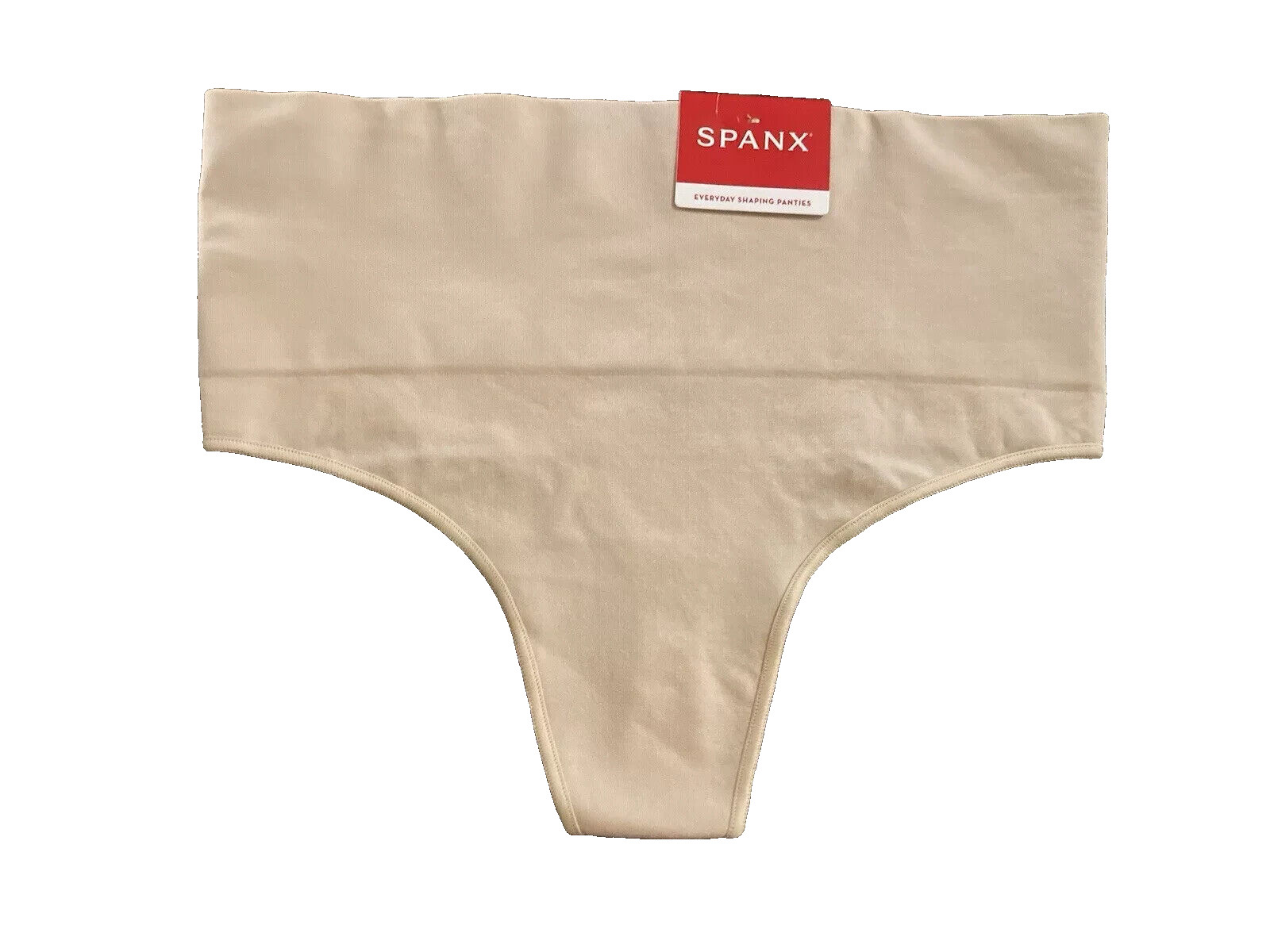 SPANX Everyday Shaping Thong Panty XS Soft Nude SS0815 NWT