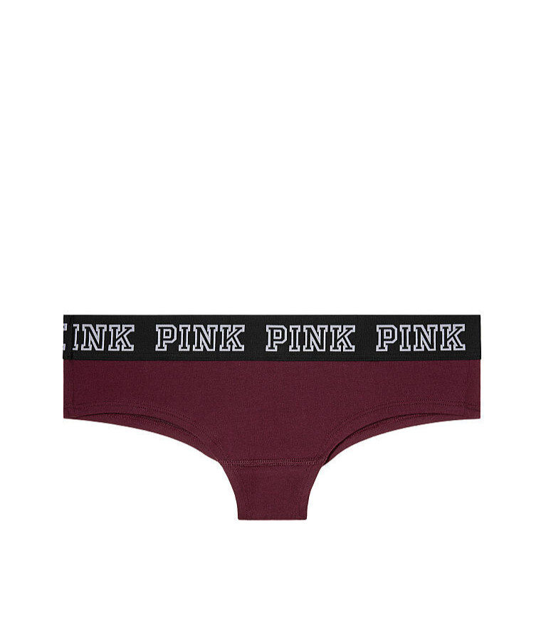 Victoria’s Secret PINK Logo Cheekster Panty Deep Ruby