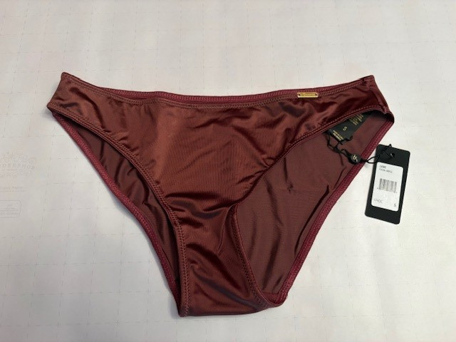 Frederick’s of Hollywood Lexi Satin Hipster: Black, Pink, Brown, Beige, Red