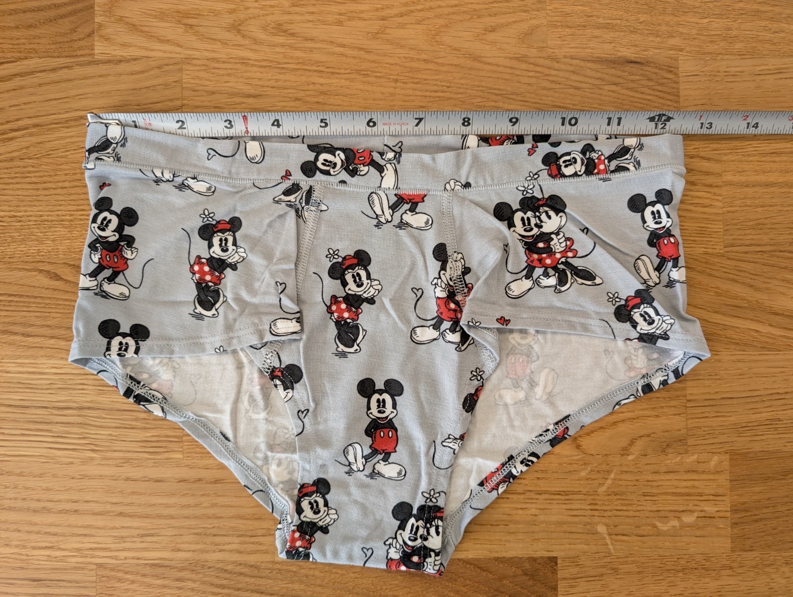 MeUndies x Disney Mickey & Minnie FeelFree Cheeky Brief – Size L