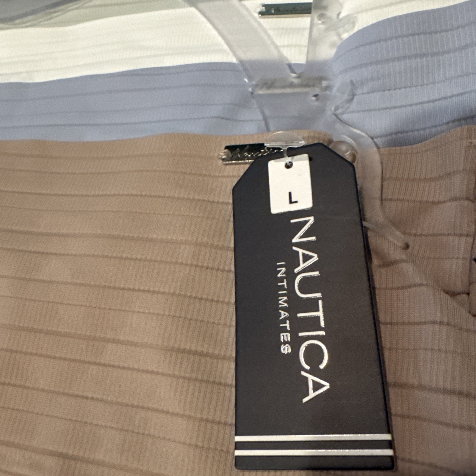 NAUTICA WOMEN’S MID RISE UNDERWEAR 5 PACK LARGE BRIEF LINGERIE NO SHOW