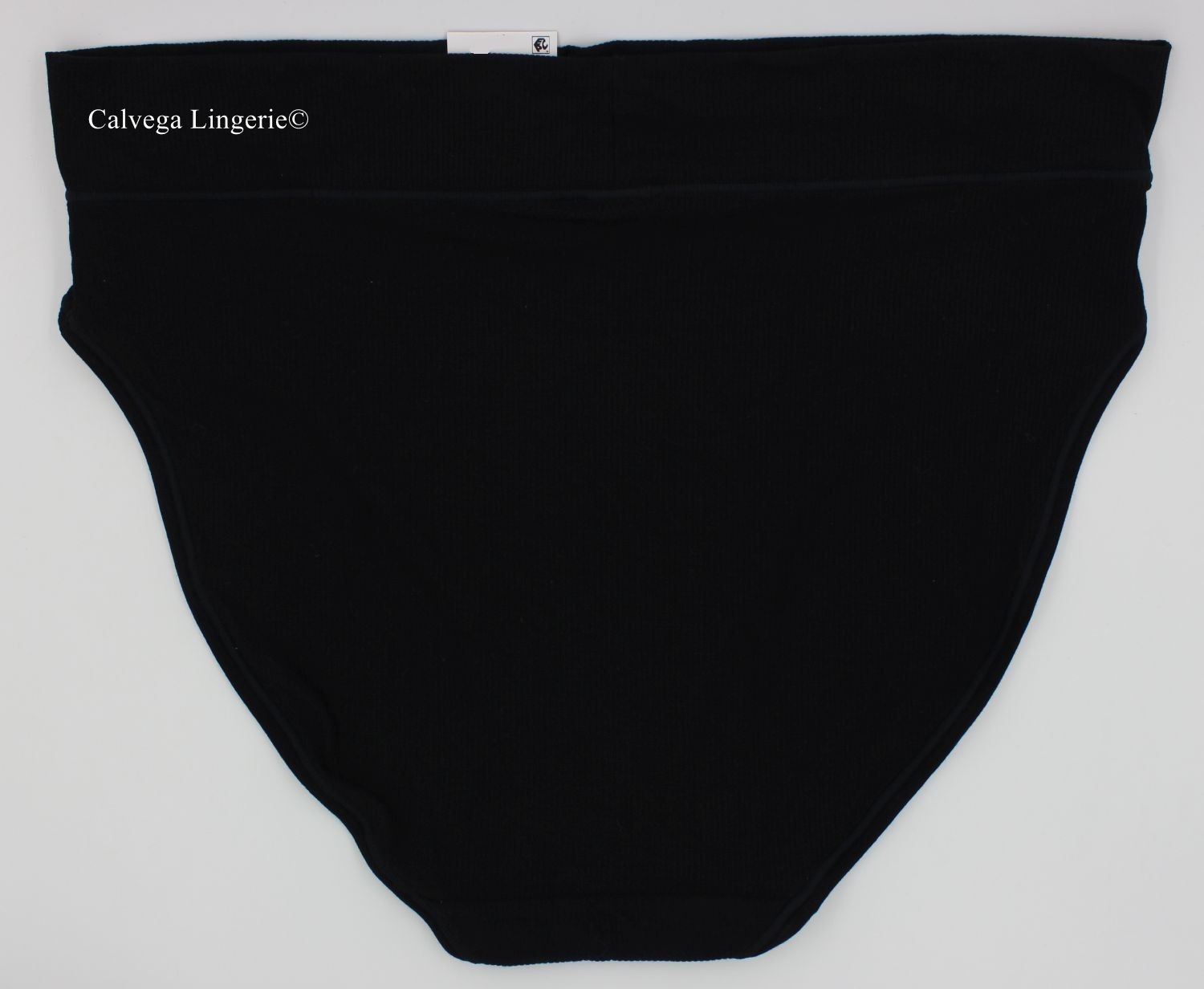 NWT Wacoal 871349 “Balancing Act” Ribbed Modal Hi-Cut Brief Panty, Black, 2XL