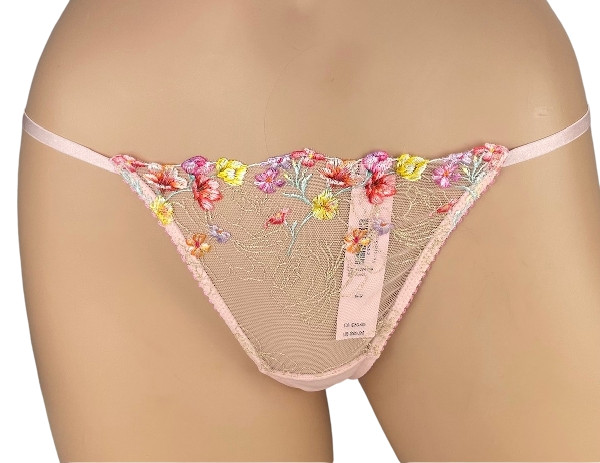VICTORIA’S SECRET DREAM ANGELS EMBROIDERED V-STRING THONG PANTY XS S M L XL