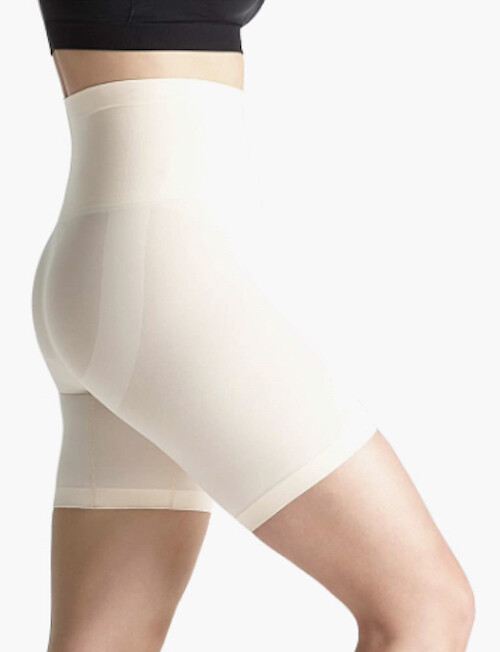 Yummie Tummie by Heather Thomson Cleo High Waist Shorts YT5-049 in Nude