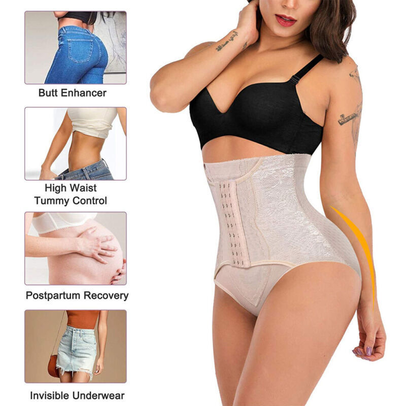 Fajas Colombianas Reductoras Levanta Cola Post Parto Surgery Body Shaper Panty T
