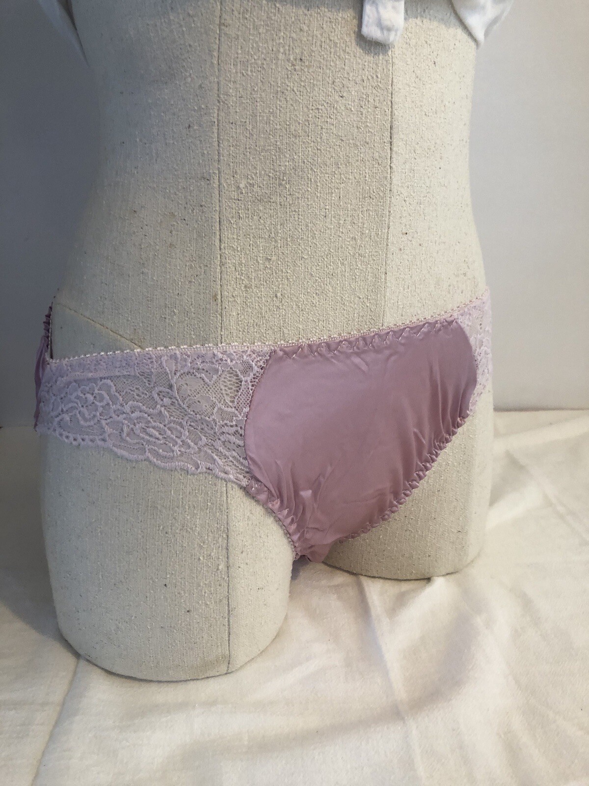 Unique Gift SEXY Womens 100% SILK Lace Bikini Panties Briefs US M