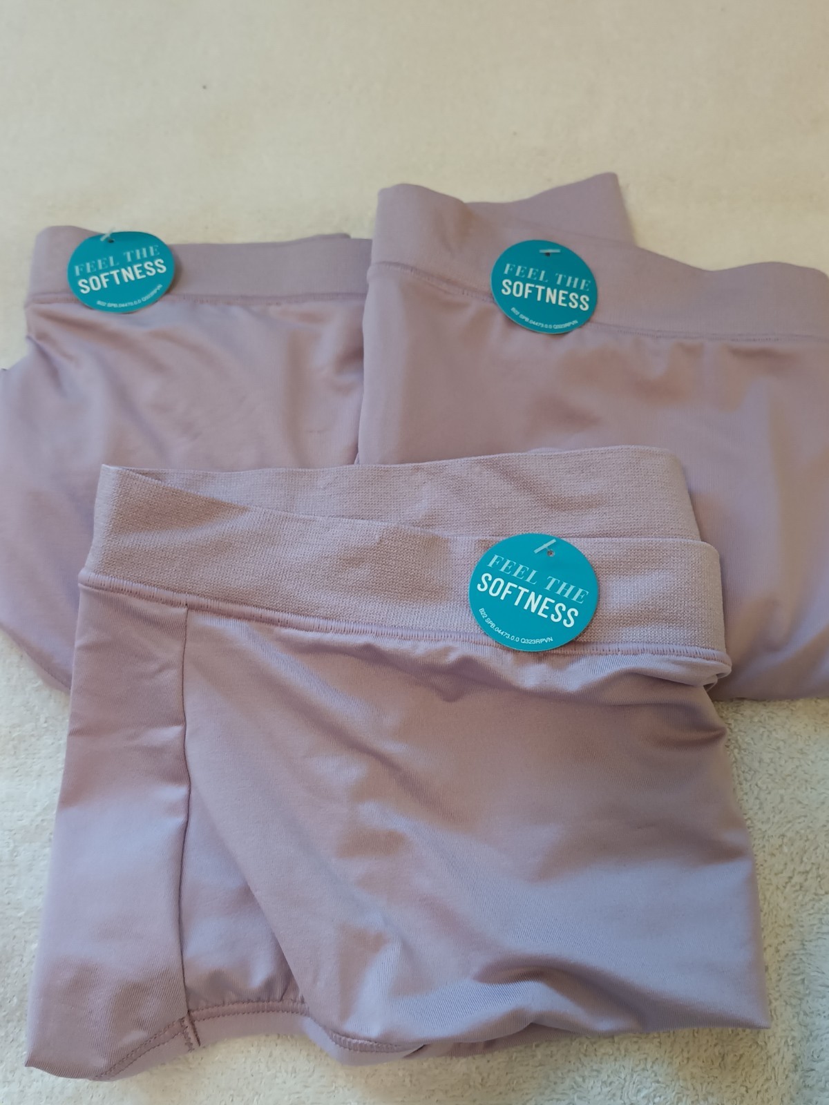 Vanity Fair 3/Pair 5XL Radiant Comfort Panties 100% Cotton Gusset In Lavender