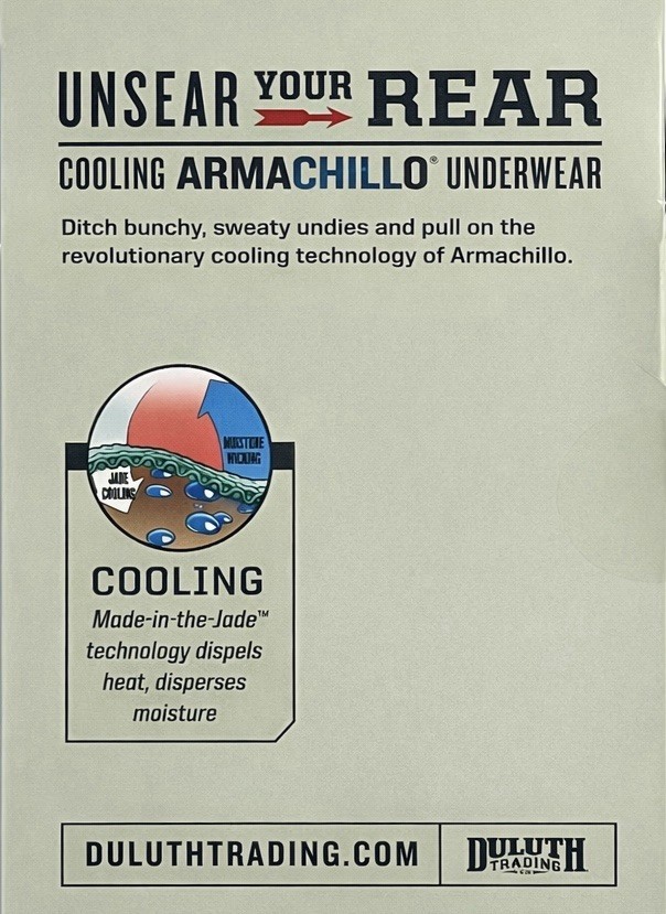 Duluth Women’s Armachillo Cooling Underwear Hi-Cut Brief/Black LARGE (14-16) NWT
