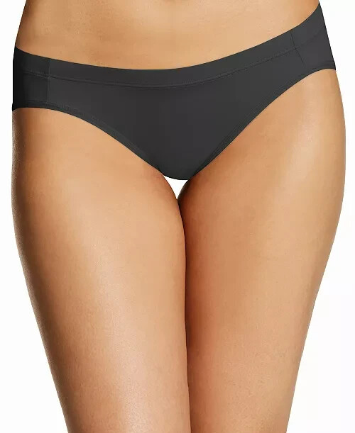 Maidenform Women’s Barely There Invisible Look Bikini DMBTBK – Black – Size 2XL