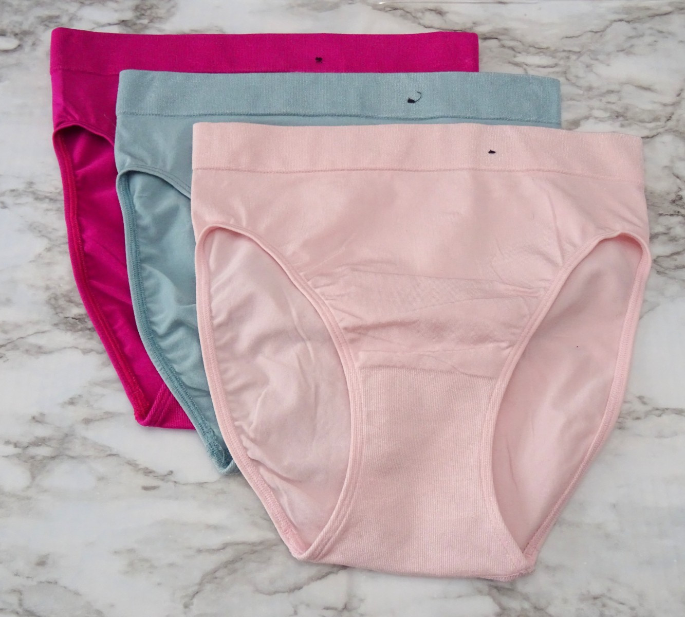 Wacoal 834175# B-Smooth Hi-Cut Brief 3-Pack Panties US Size S