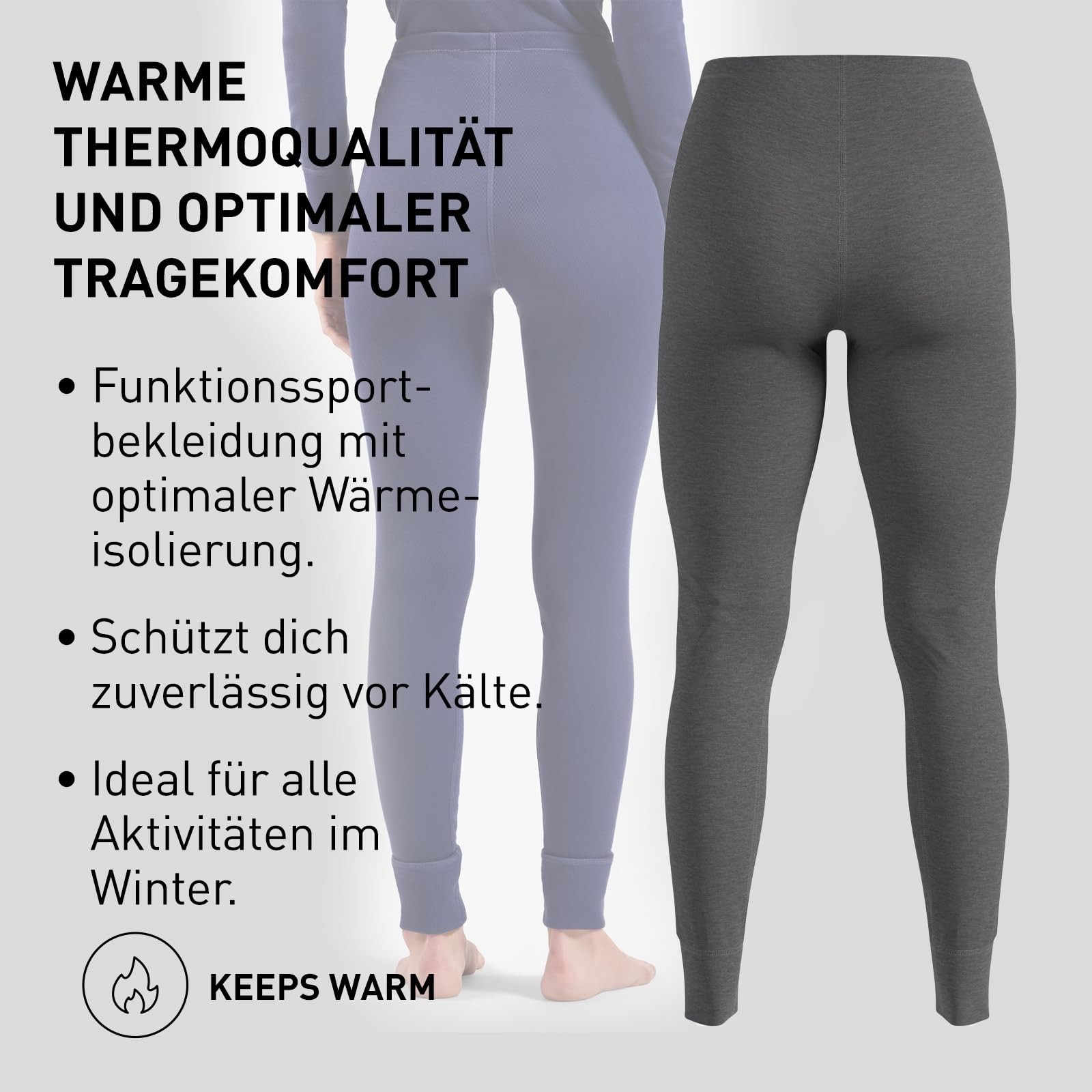Women’s Thermal Leggings Active Warm | Dark Sapphire | Size XS | Thermal…