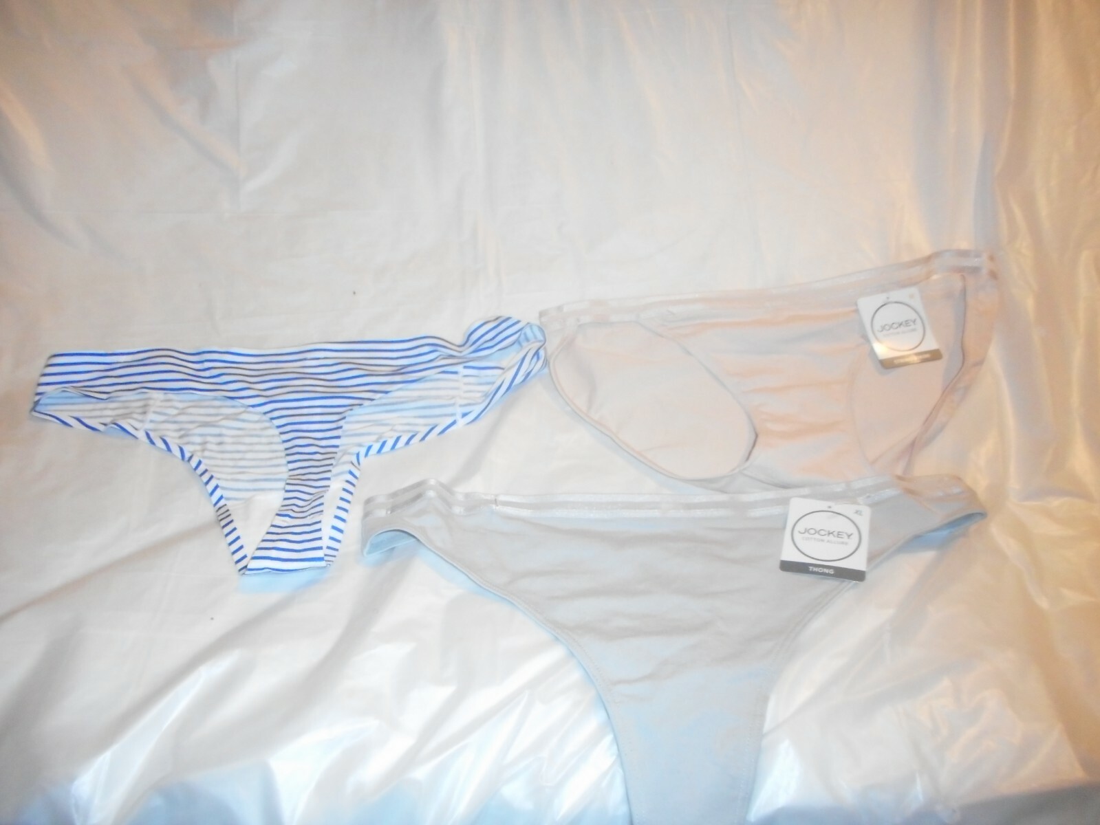 Jockey Women Thongs & Bikini String Sizes extra large,large, & medium