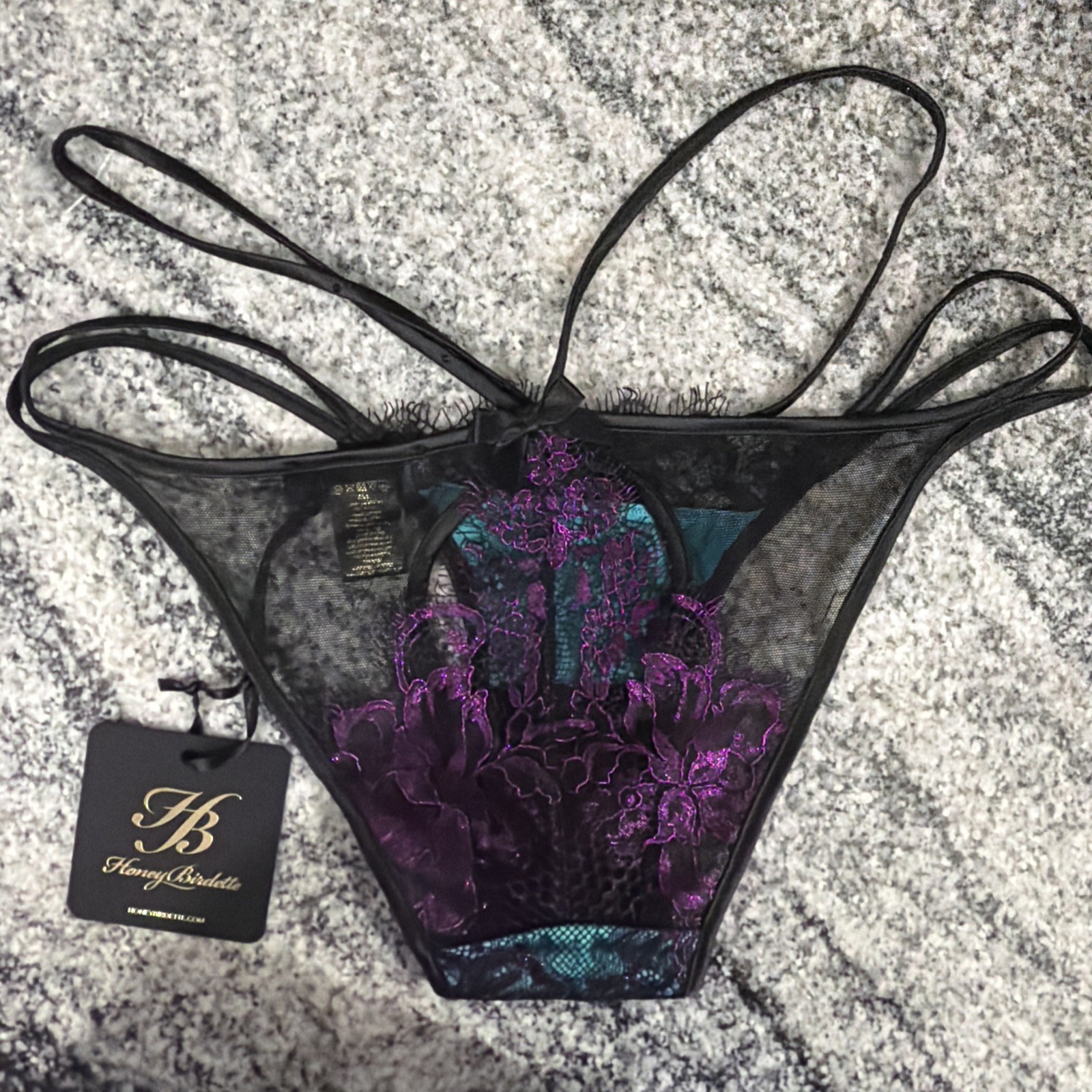 Honey Birdette Bianca 2 Brief XS NWT