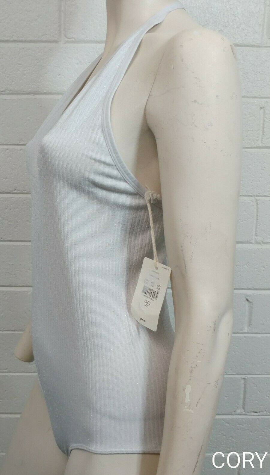 NWT JASMINE & GINGER INTIMATES LINGERIE BODYSUIT SNAP CROTCH T~BACK SIZE L/7