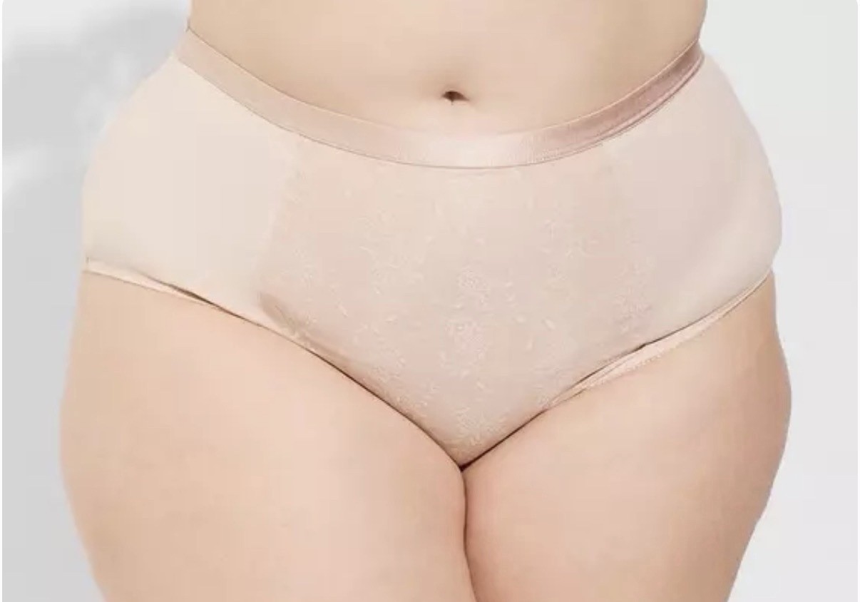 NWT Torrid Curve Nude Rose Dust 360 High Rise Smoothing Brief Panty Panties 5 5X