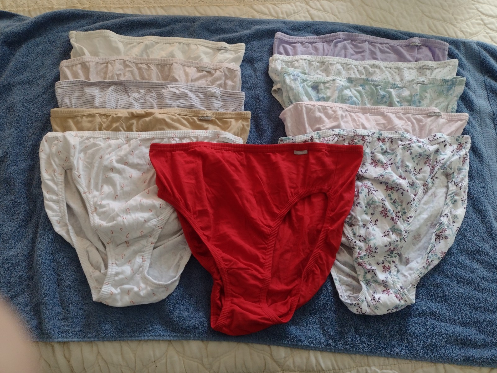 Jockey Elance Plus French Cut Panties Sz 10/3XL New (Lot of 11 pcs)