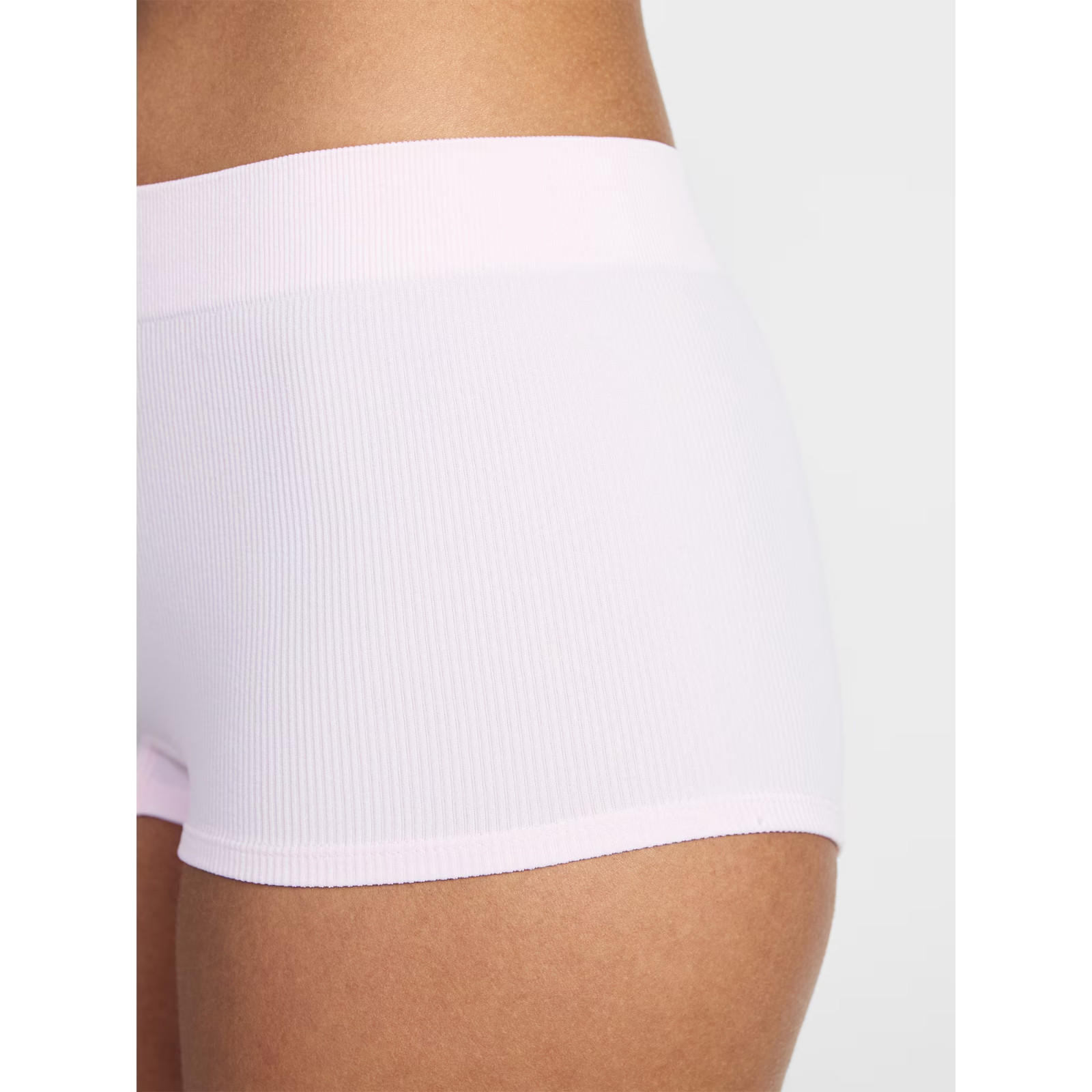 No Boundaries Womens Seamless Ribbed Boyshort Panties Multi Pack Underwear Set 3