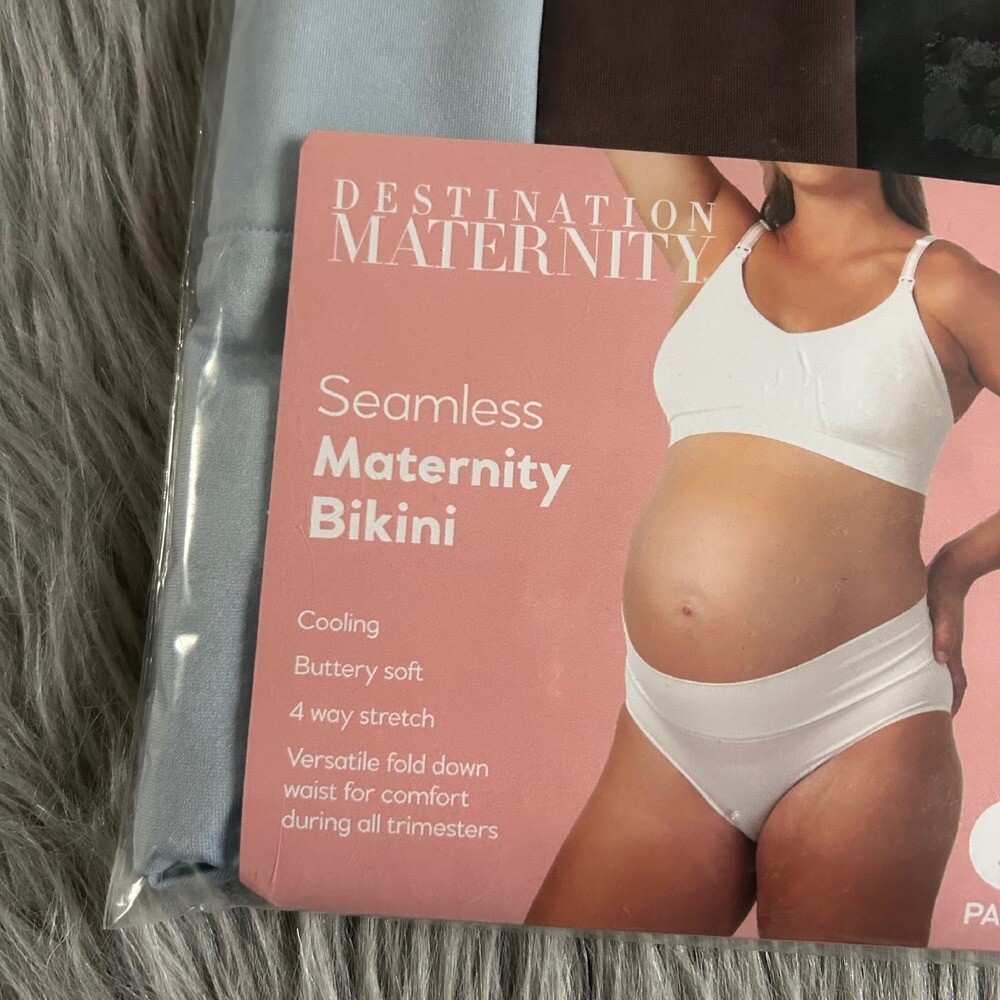 Destination Maternity Seamless Bikini Womens Size Small Cooling Buttery Soft