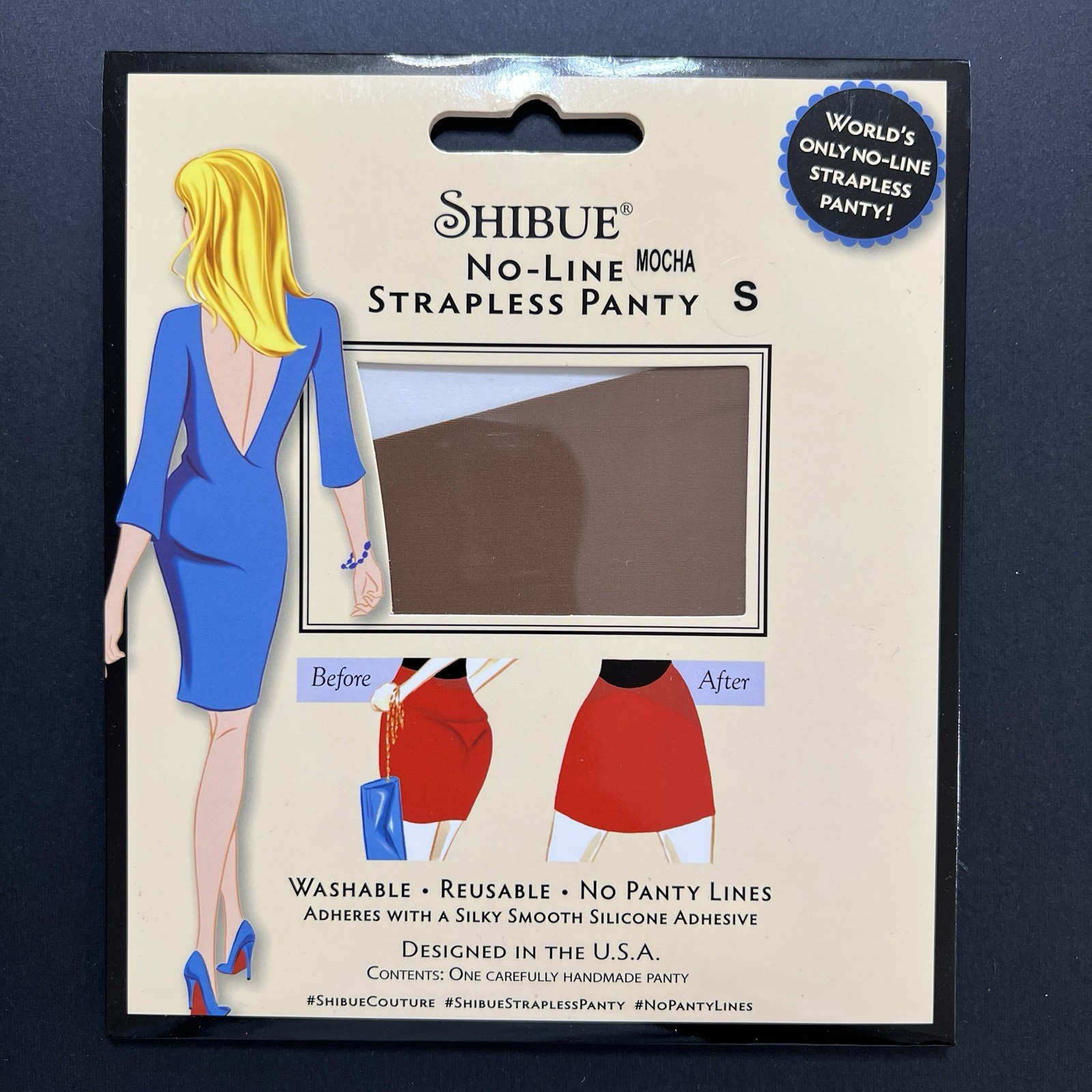 Shibue No Line Strapless Panty Made in USA