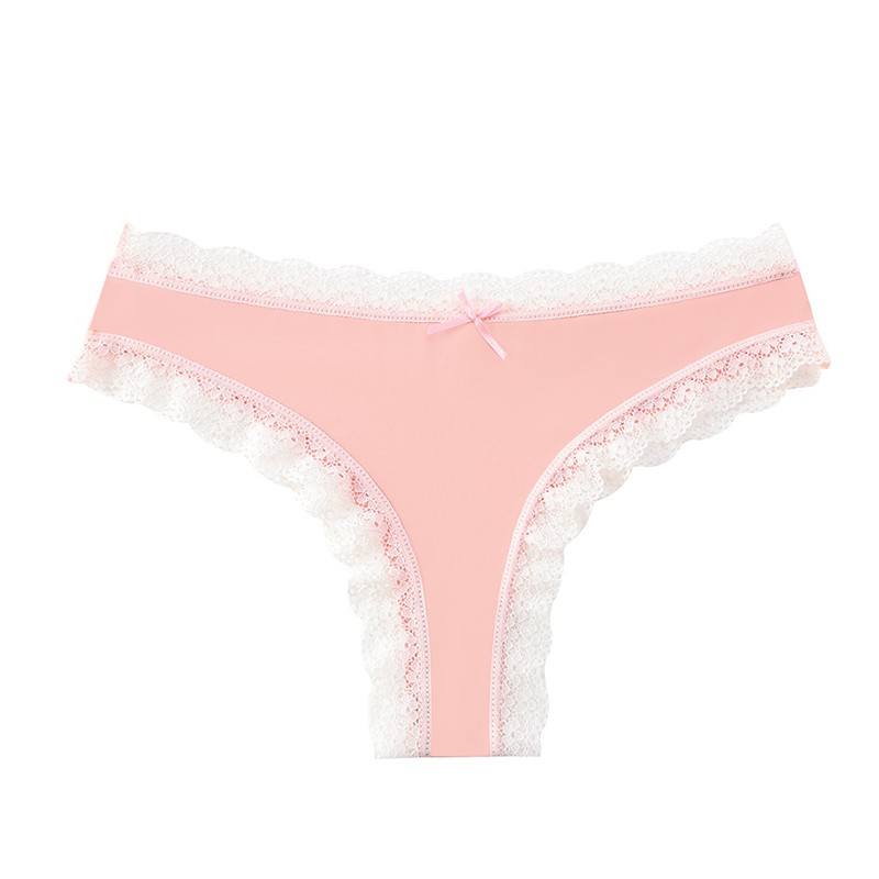 4 Pack Lot Sexy Womens Lace Panties Underwear Thongs Briefs Low Rise Lingeries