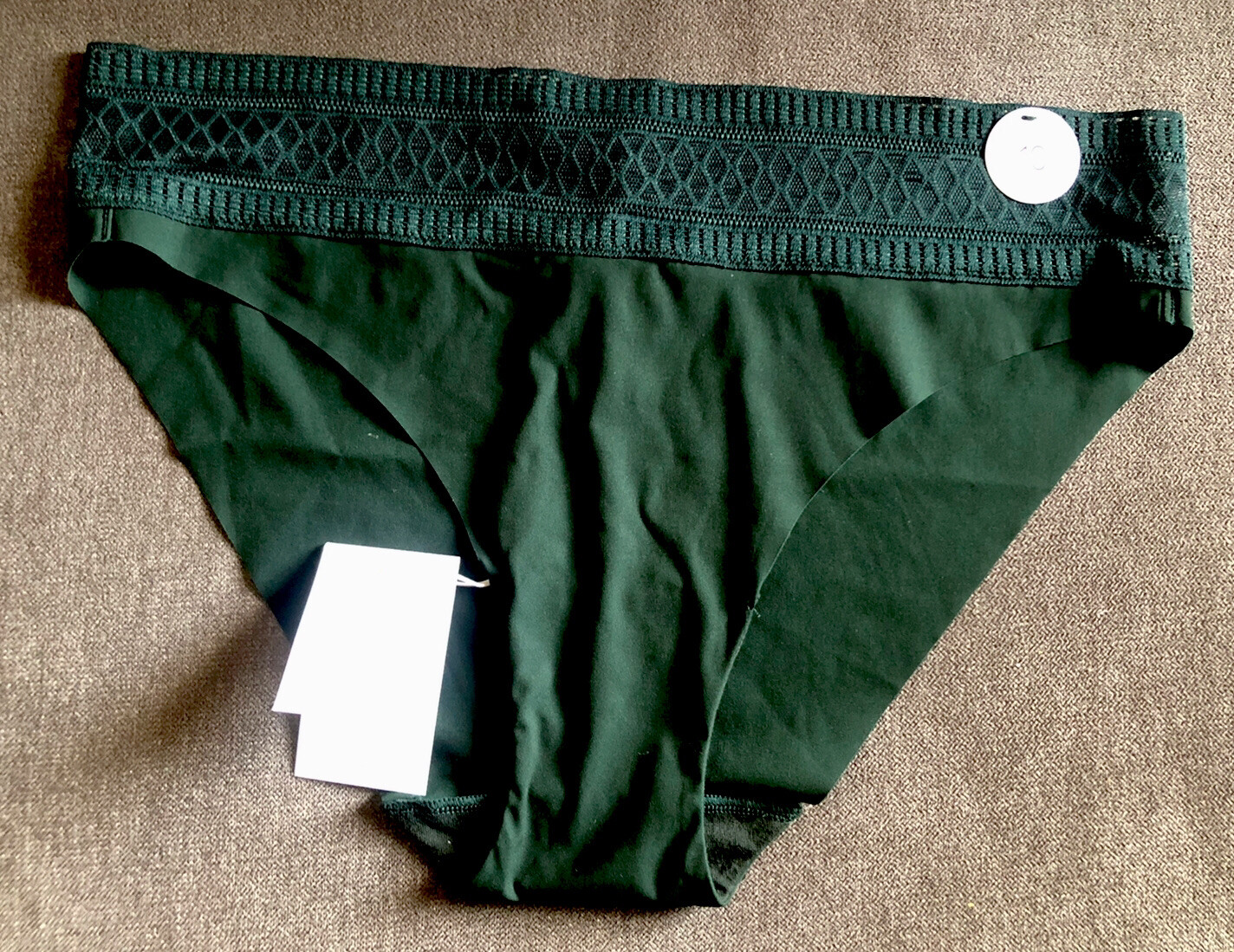 Authentic Sexy Chloe & Lola Bikini Underwear Size 8 British Racing Green Last 1