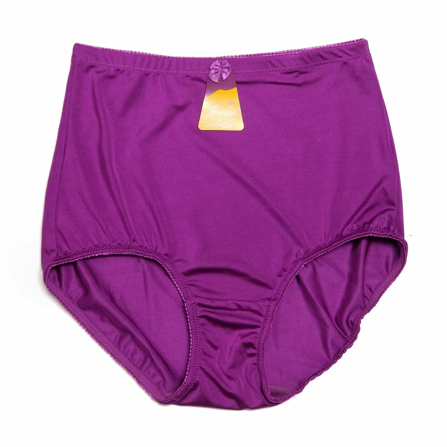 Rosa Plus Women High Waist Light Tummy Control Full Coverage Smooth Brief Girdle