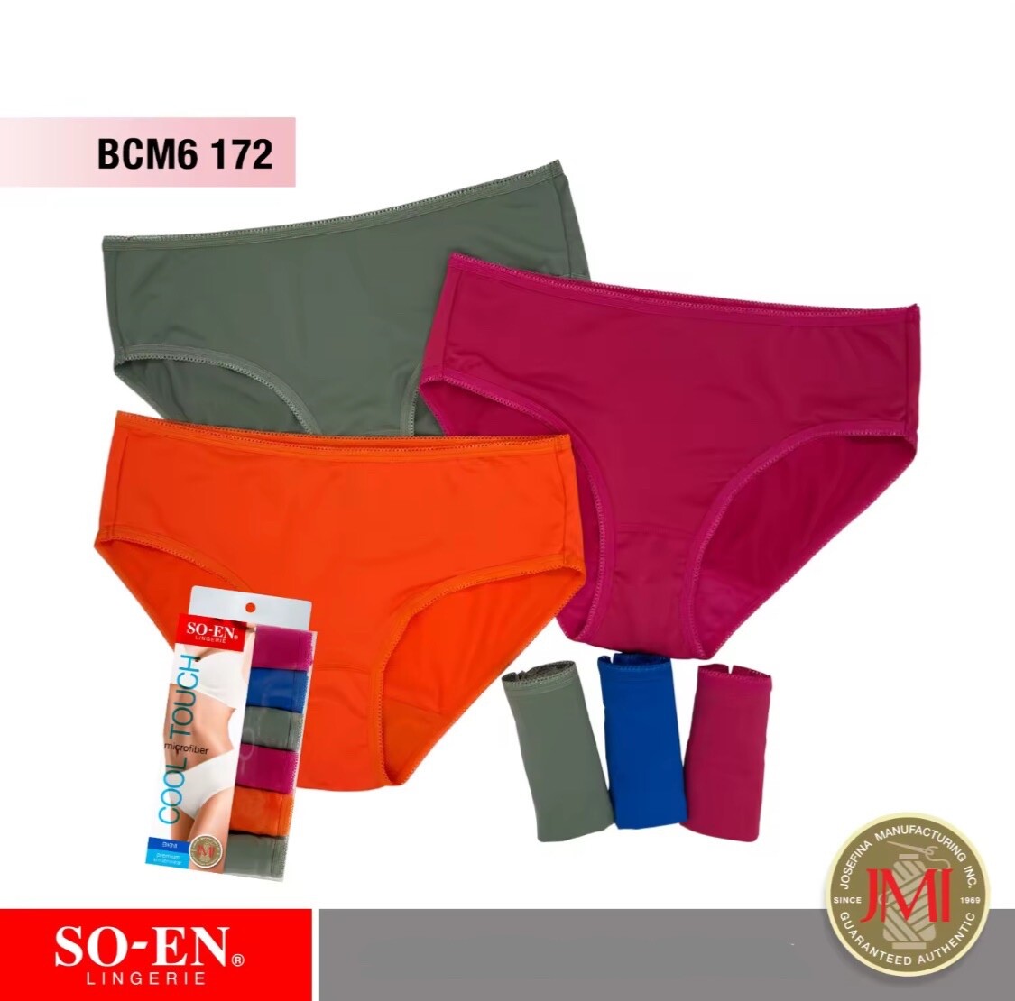 SO-EN Cambrey Cooltouch Bikini XL 6 Pieces #BCM6-172