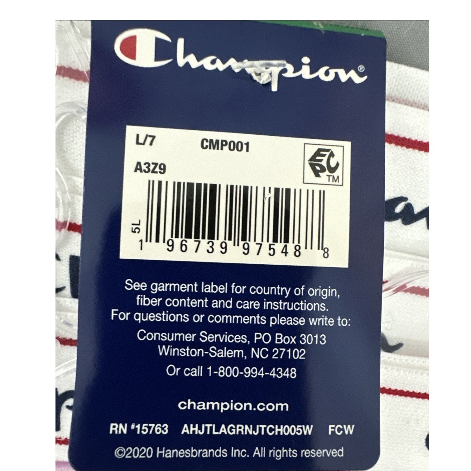 Champion Women’s Authentic Athleticwear Bikini Underwear Gray/white/Pink Size L
