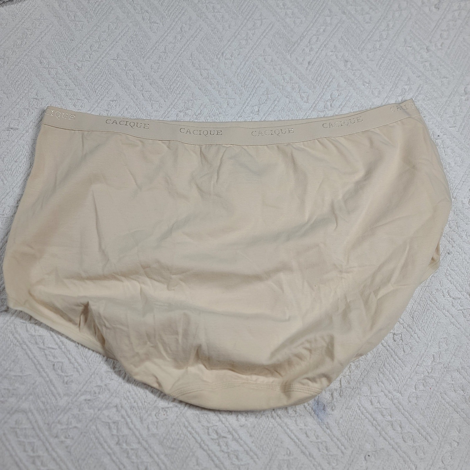 Cacique Full bried cotton bundle of 2 panties Size 26/28 NWT Intimates