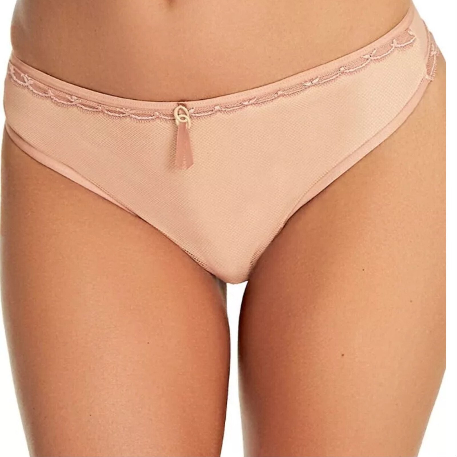 Freya Idol Allure Thong Cafe Au Lait L 14 16 Fishnet Mesh String Knickers 1807
